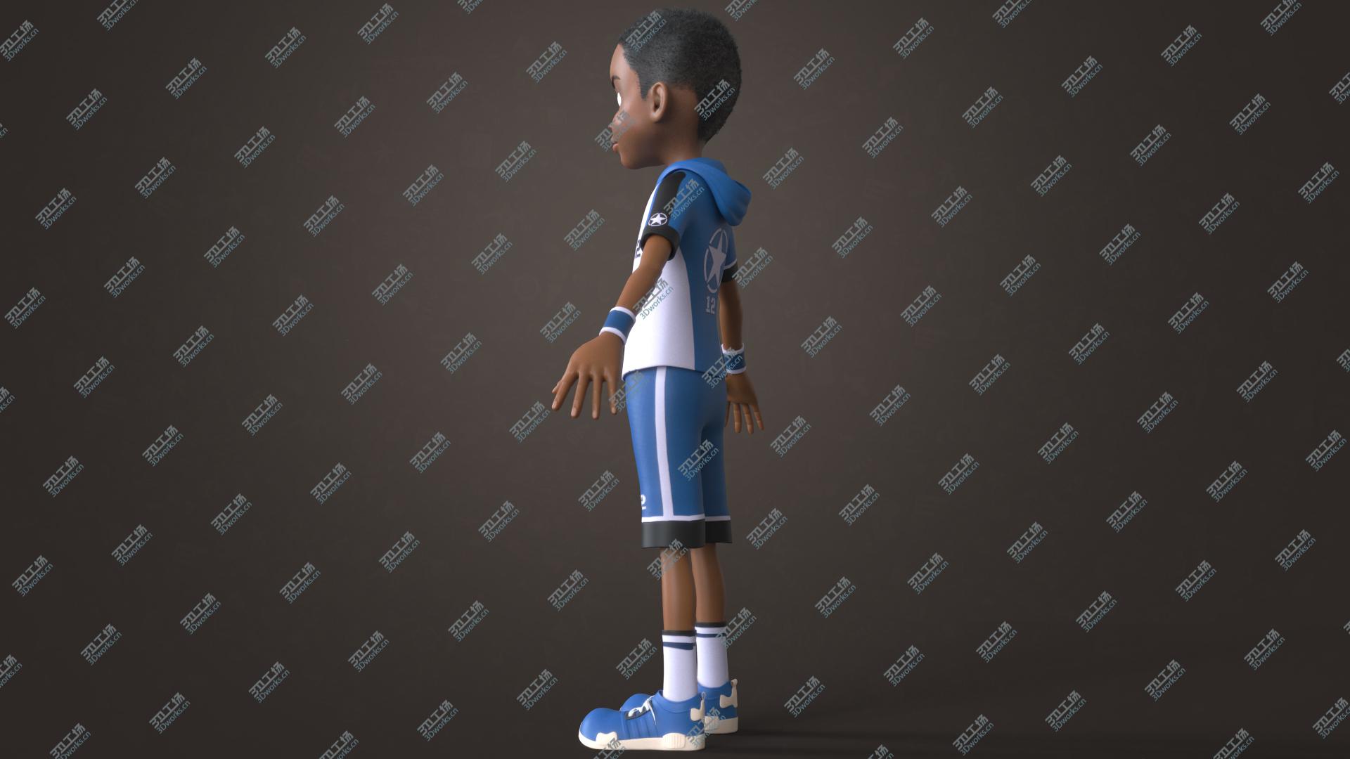 images/goods_img/202104091/AFRO BOY- CARTOON RIGGED BLACK BOY(1) 3D model/4.jpg